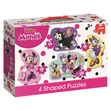 Minnie Mouse Happy Helpers 4 in 1 Shaped Jigsaw Puzzles £8.99